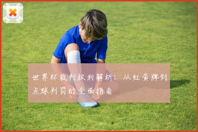 世界杯裁判权利解析：从红黄牌到点球判罚的全面指南